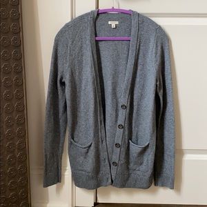 Gray sonoma cardigan